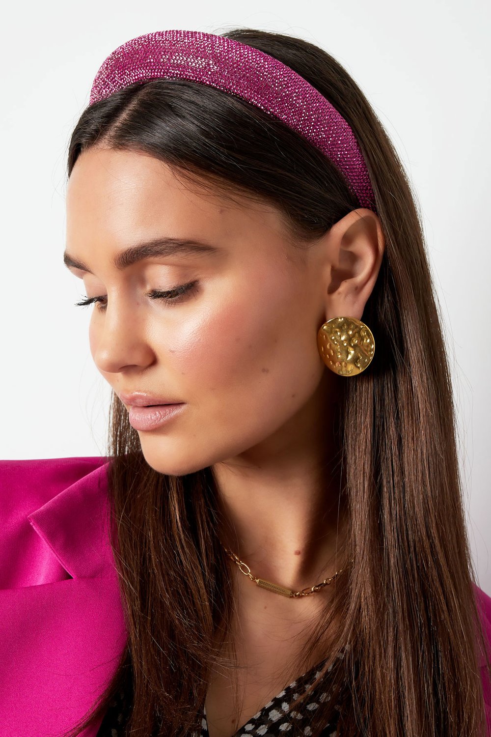 Diadema brillo - negro Plástico h5Imagen4